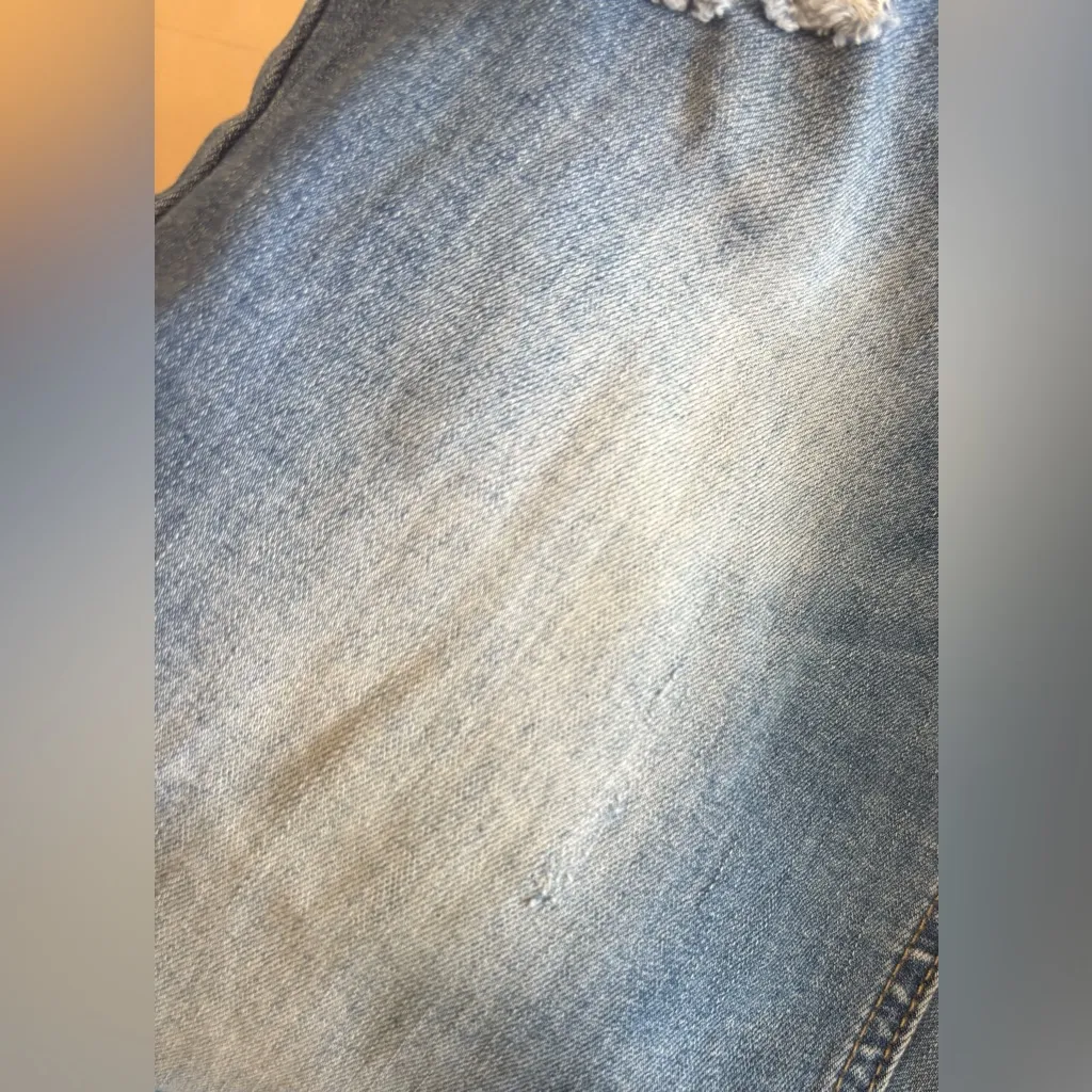 Iris Distressed Skinny Jeans Medium Wash Size 11 Junior‎ - Image 12