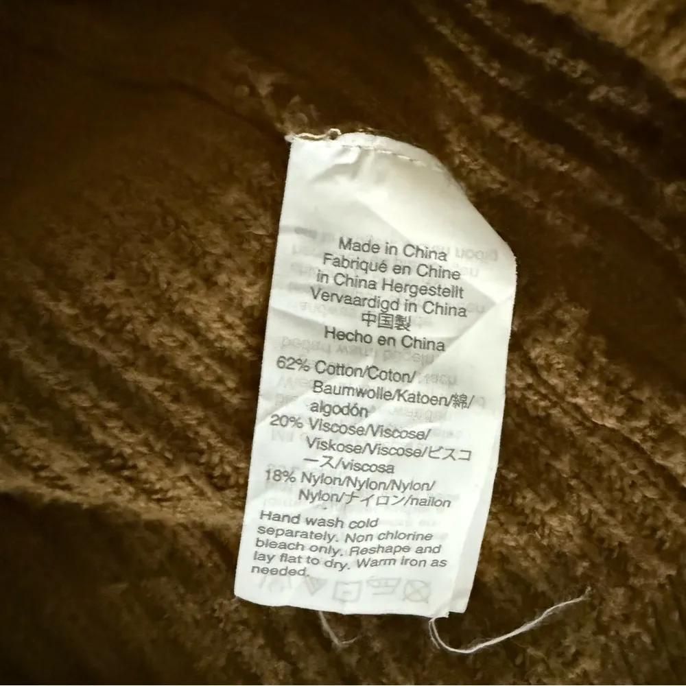 Madewell Ribbed Dropped Shoulder Sweater Size Medium - Image 7