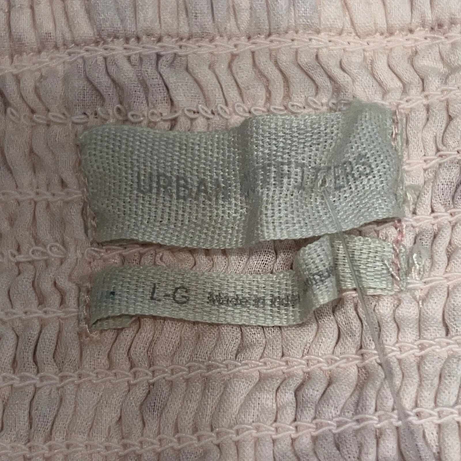 URBAN OUTFITTERS Uo‎ Britney Hook & Eye Mini Dress In Pink Women Size Large New - Image 7