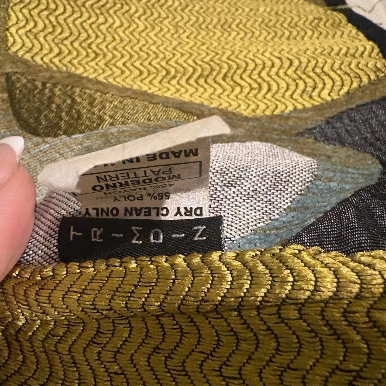 Vintage trimdin reversible tapestry jacket Green Size M - Image 2