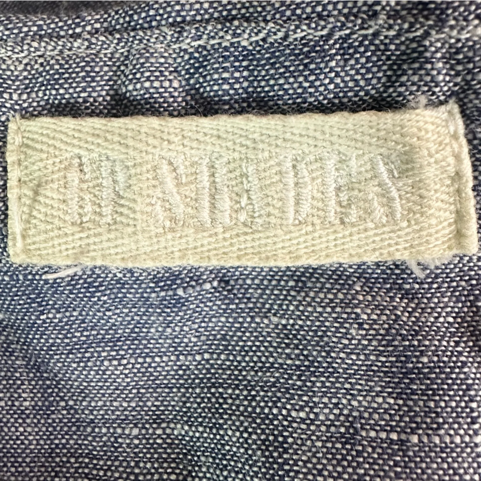 CP Shades Linen Shirt Dress Tunic Top Size Large Chambray Blue LagenLook Coastal - Image 7