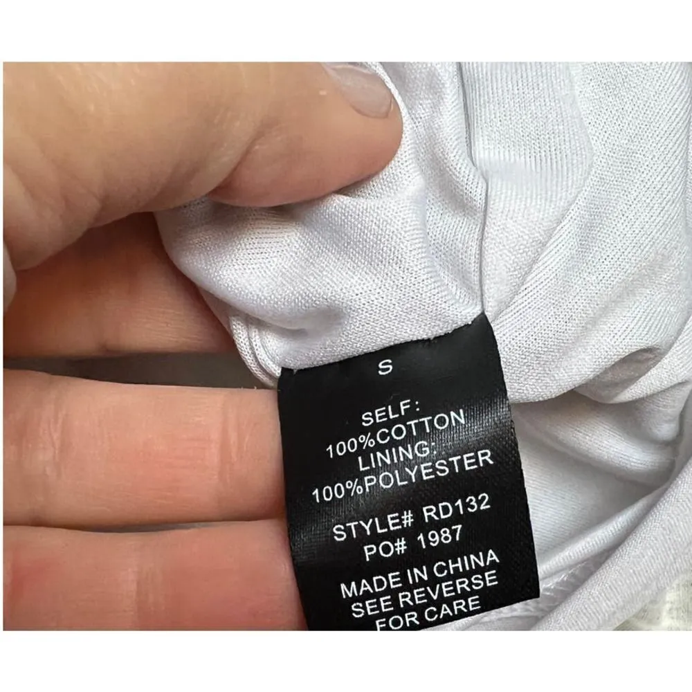 Roolee Grey White Plaid Shift Dress NWT Sz. S - Image 5