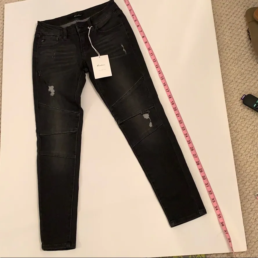 VICI KanCan piped Moto jeans - Image 6