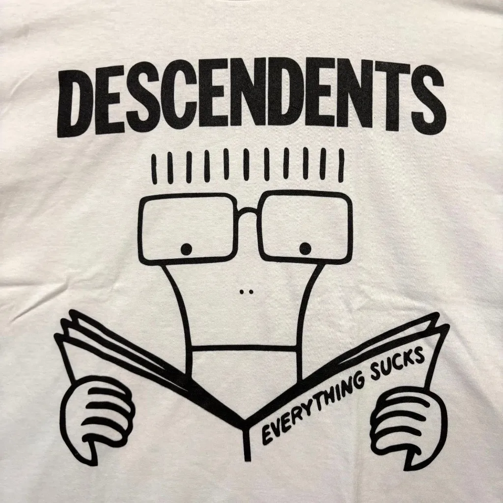 Descendents Everything Sucks Milo Album Punk Rock Tee XL - Image 2