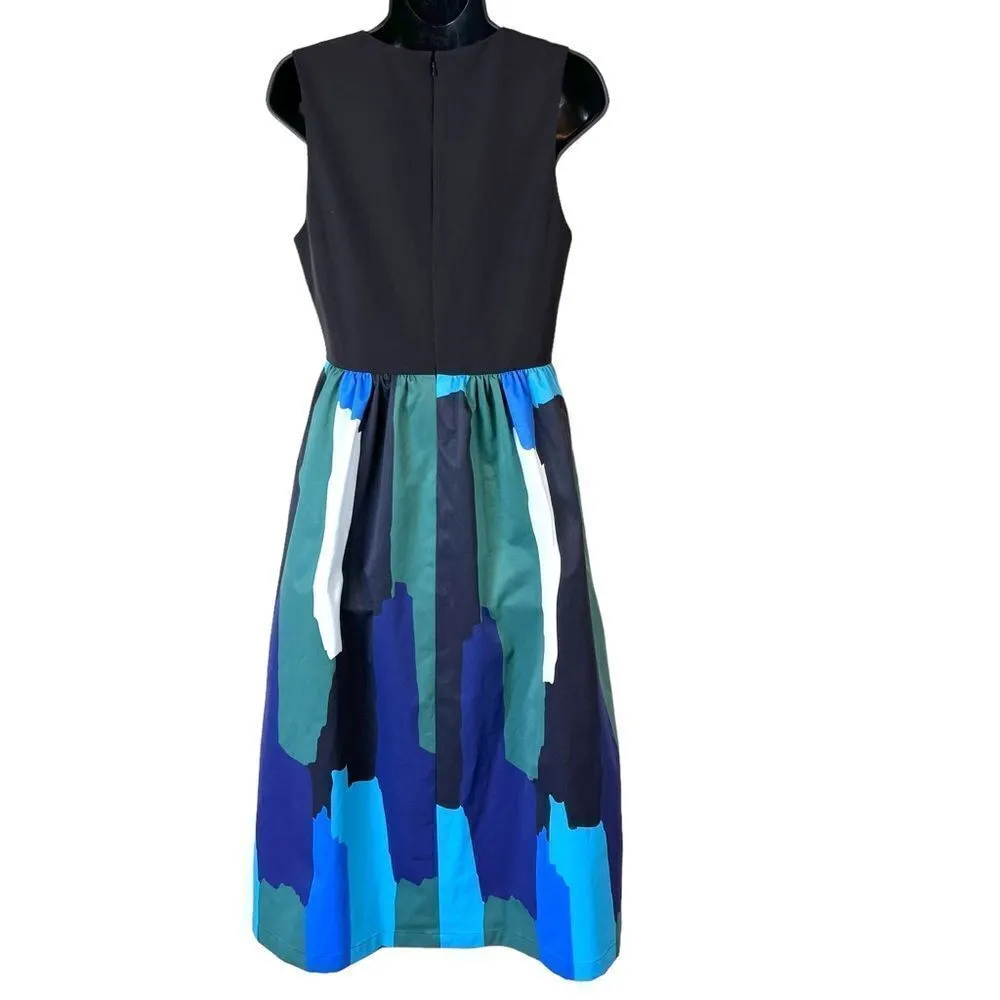 Crosby by Mollie Burch “Paintstroke Cool” Sleeveless Dress - Image 13