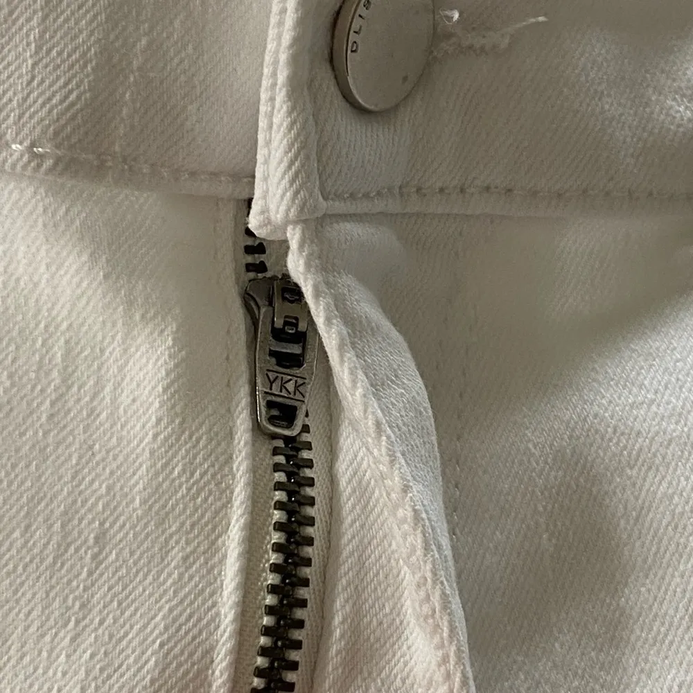 DL1961 Performance Bella Slim High Rise Vintage White Jeans Size 28 - Image 8