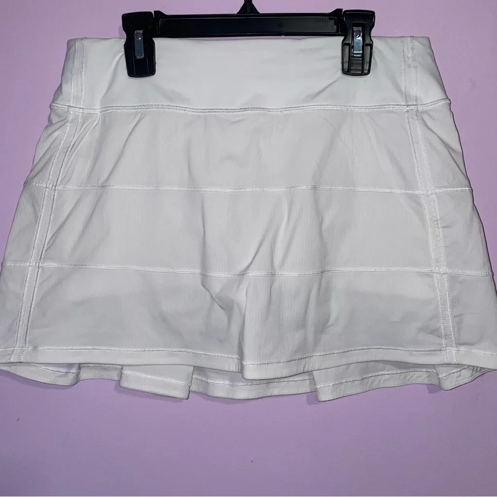 Lululemon Pace Rival Mid-Rise Skirt Long Women Size 8 Med Tennis Skort Athletic - Image 2