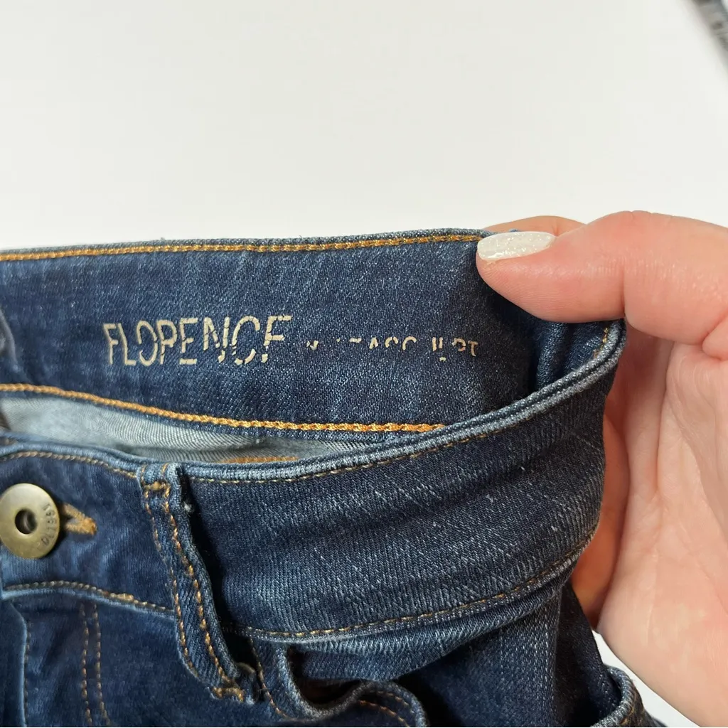 DL1961 Florence Womens SZ 26 Blue Instasculpt Warner‎ Dark Wash Jean Denim - Image 8