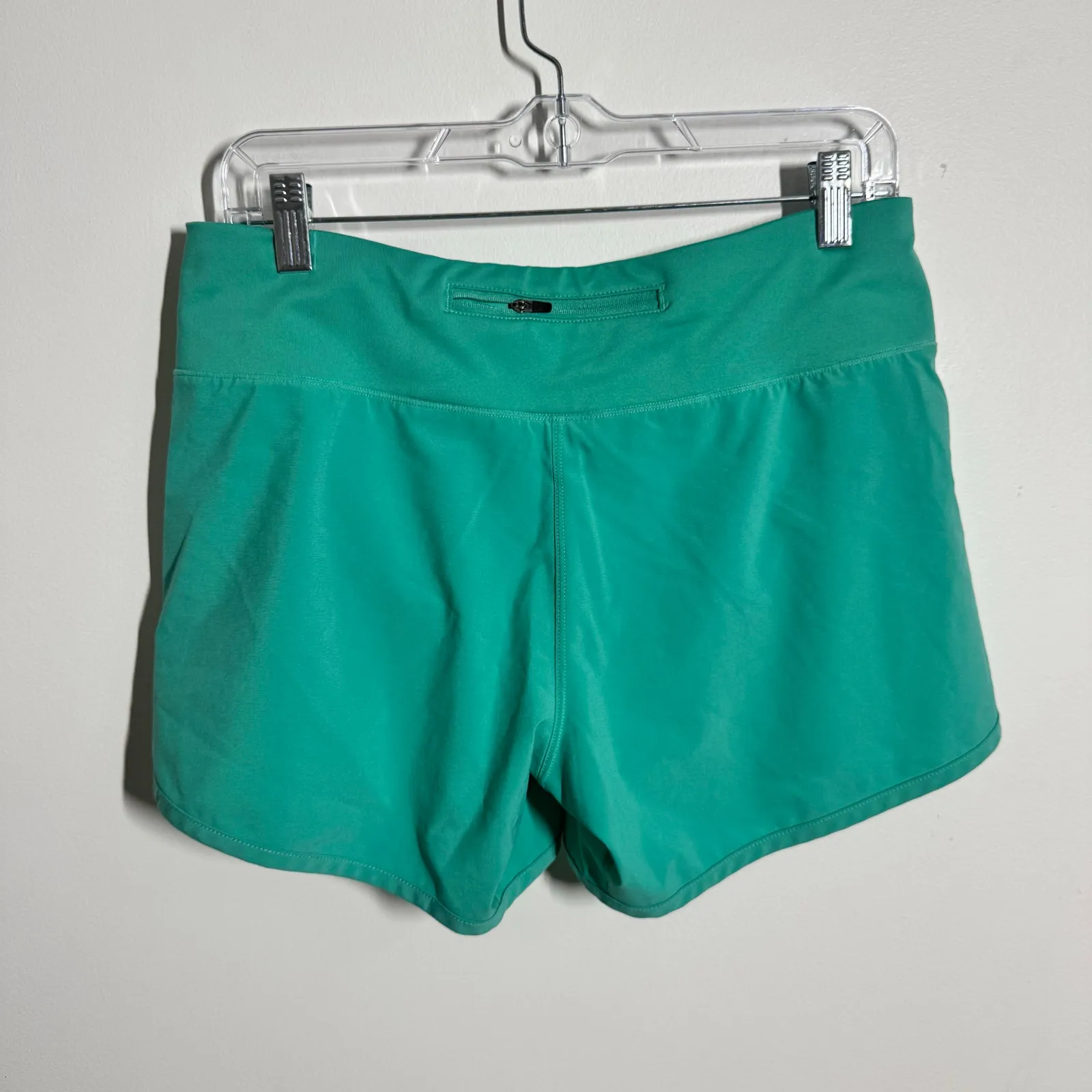 Free Fly Shorts Women M Turquoise Green Blue Bamboo Lining Running Walking Sport Size M - Image 2