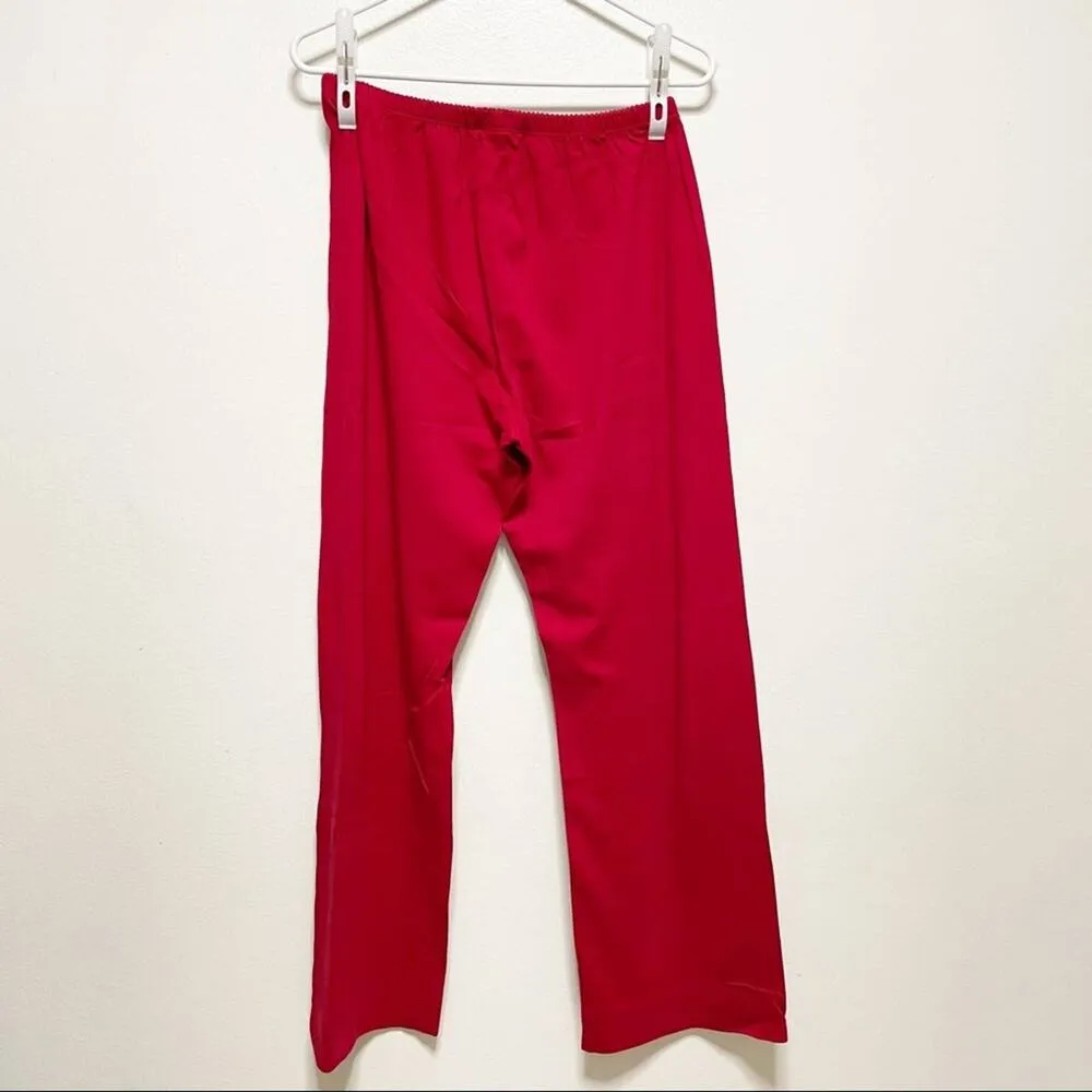 Lands' End Red Long Sleeve Pajama Set - Image 10