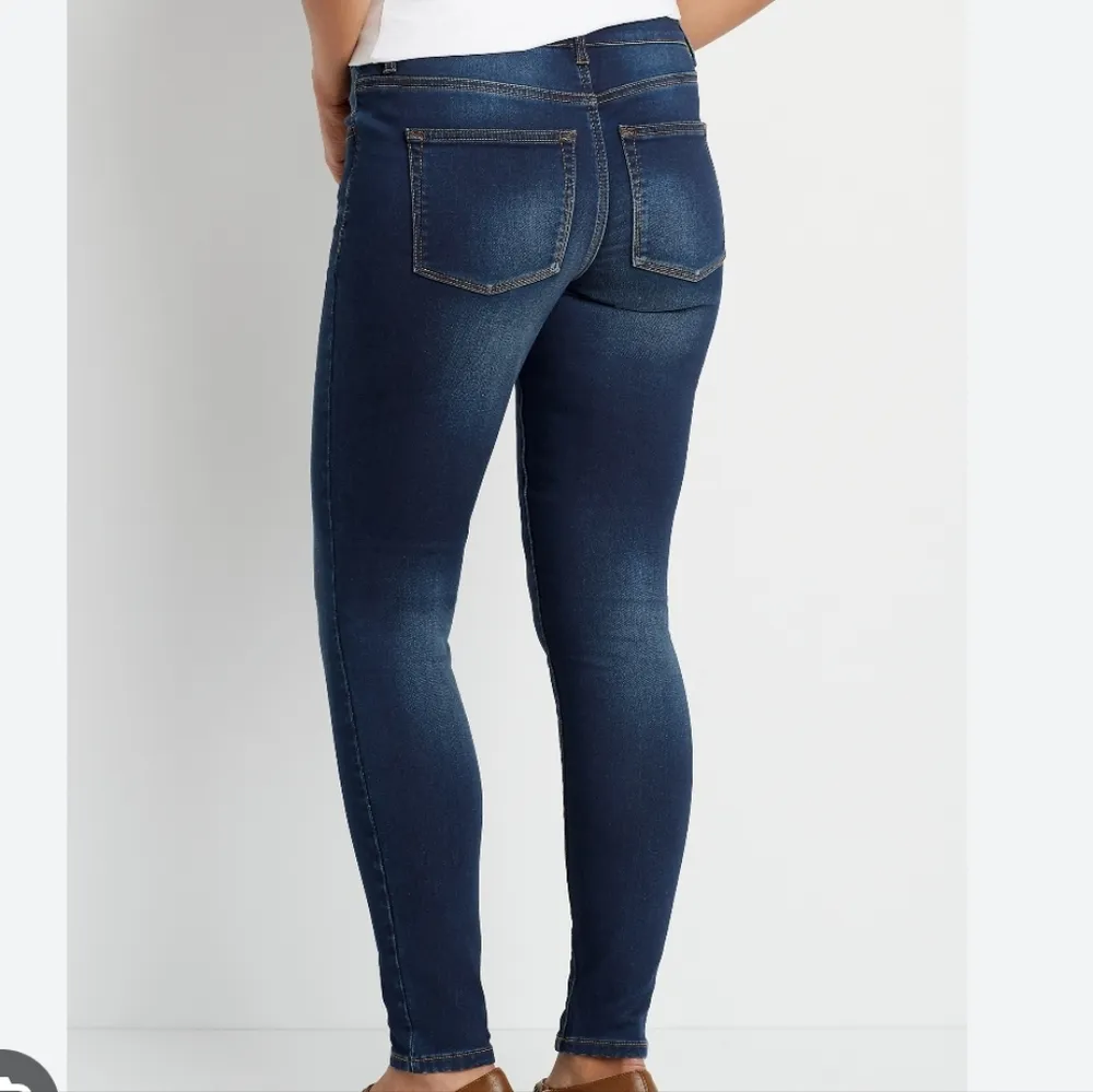 Maurices dark wash super soft jegging - Image 2