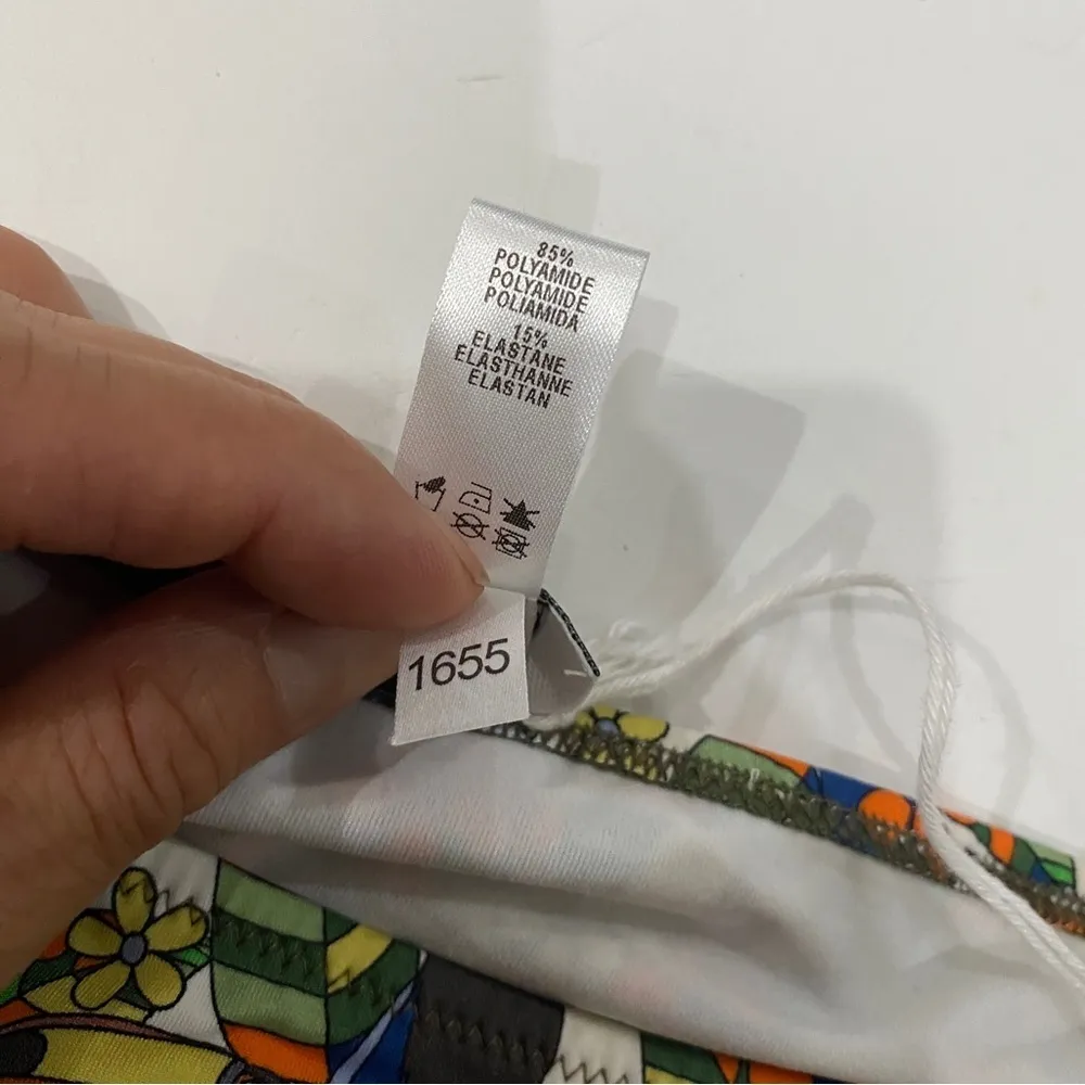 Paul & Joe cosabella bandeau swim top bottom set NEW Yellow Size M - Image 10