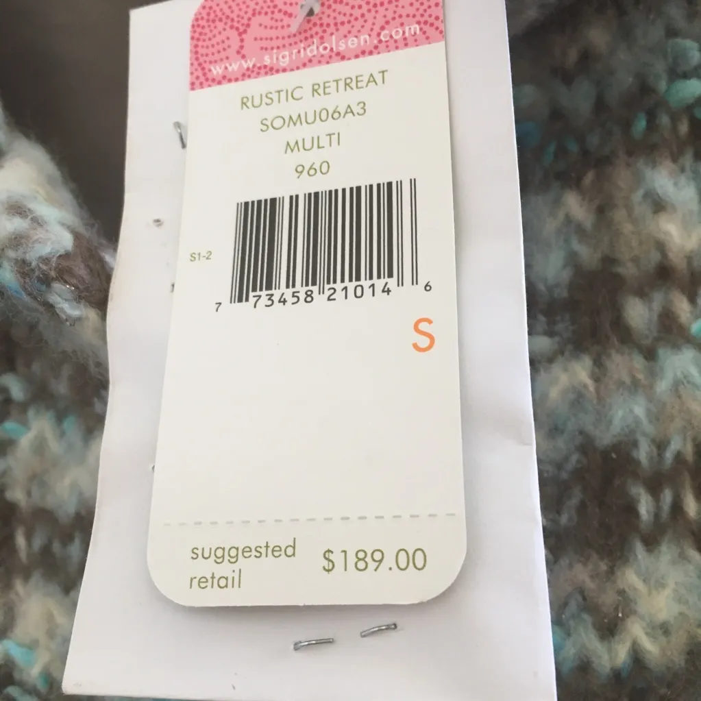 Sigrid Olsen FINAL MARKDOWN Ladies  jacket small NWT - Image 3