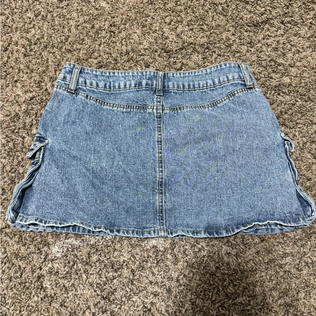 BBJ Los Angeles Denim Skirt Blue - Image 2