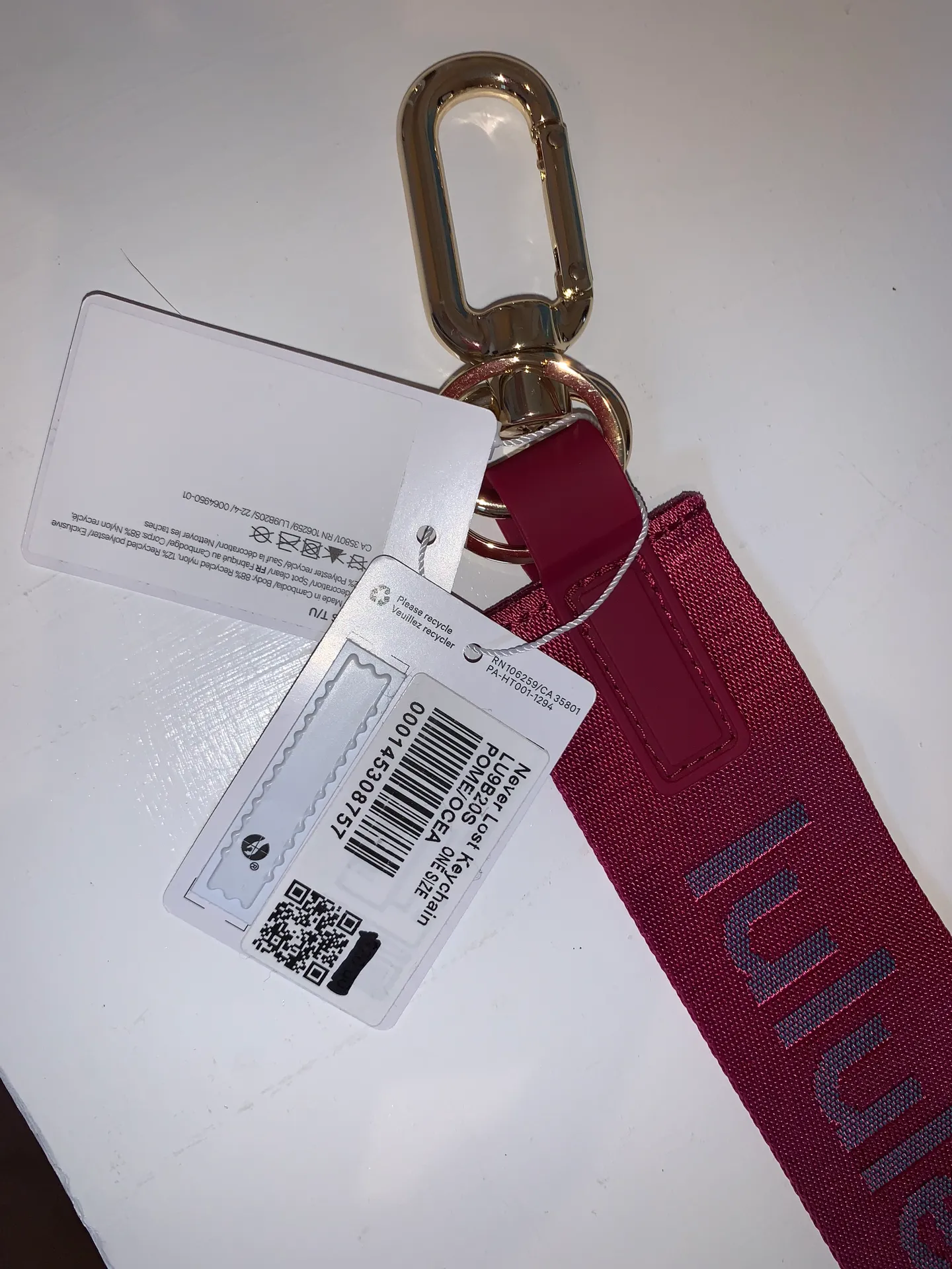 Lululemon Never Lost Keychain - Image 4