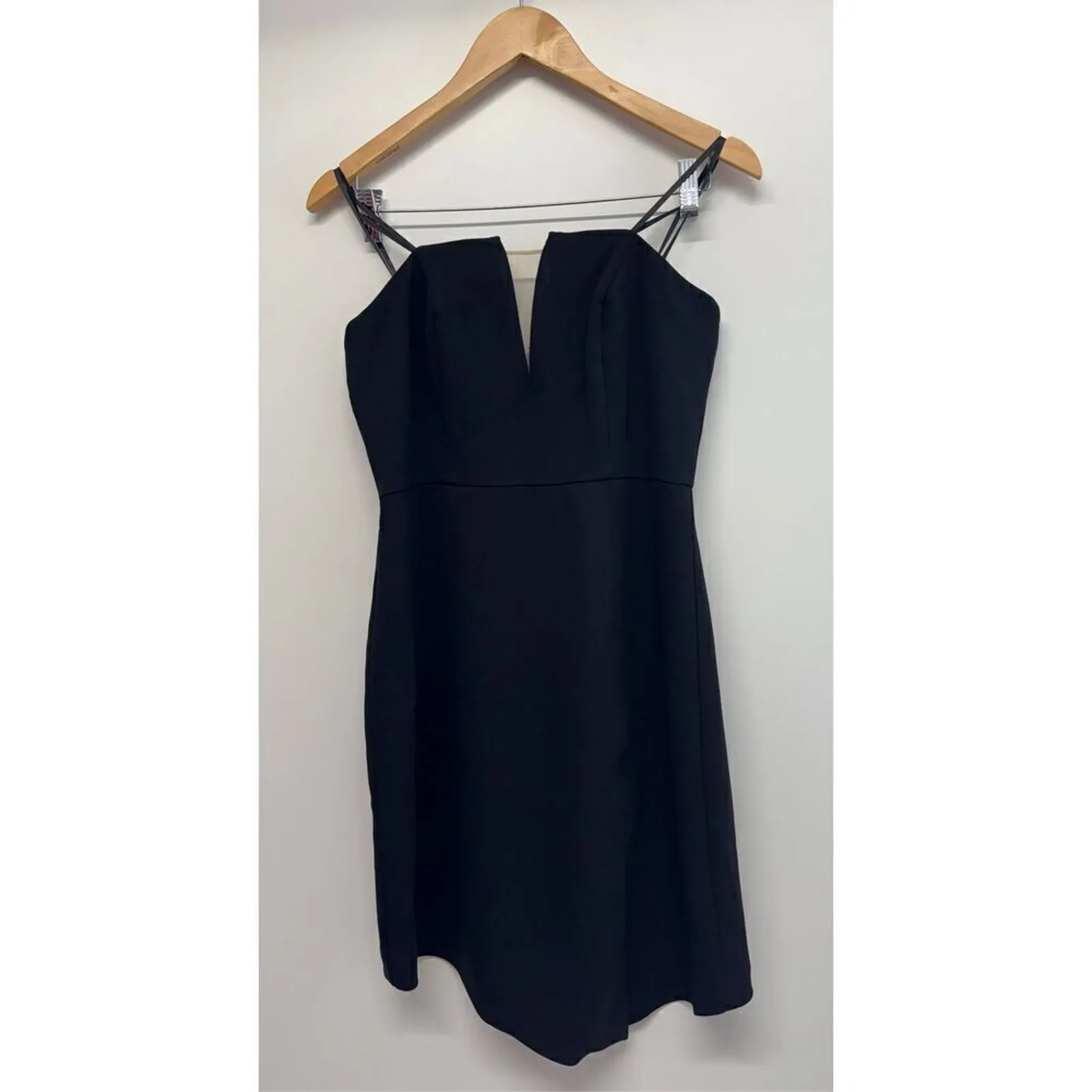 Liv Foster Strapless Twill Cocktail Mini‎ Dress Size Small Black NWT - Image 7