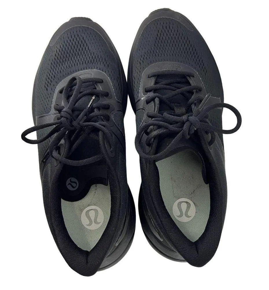Lululemon Blissfeel Running Shoe Sneaker Womens Size 9 Black/Black - Image 3