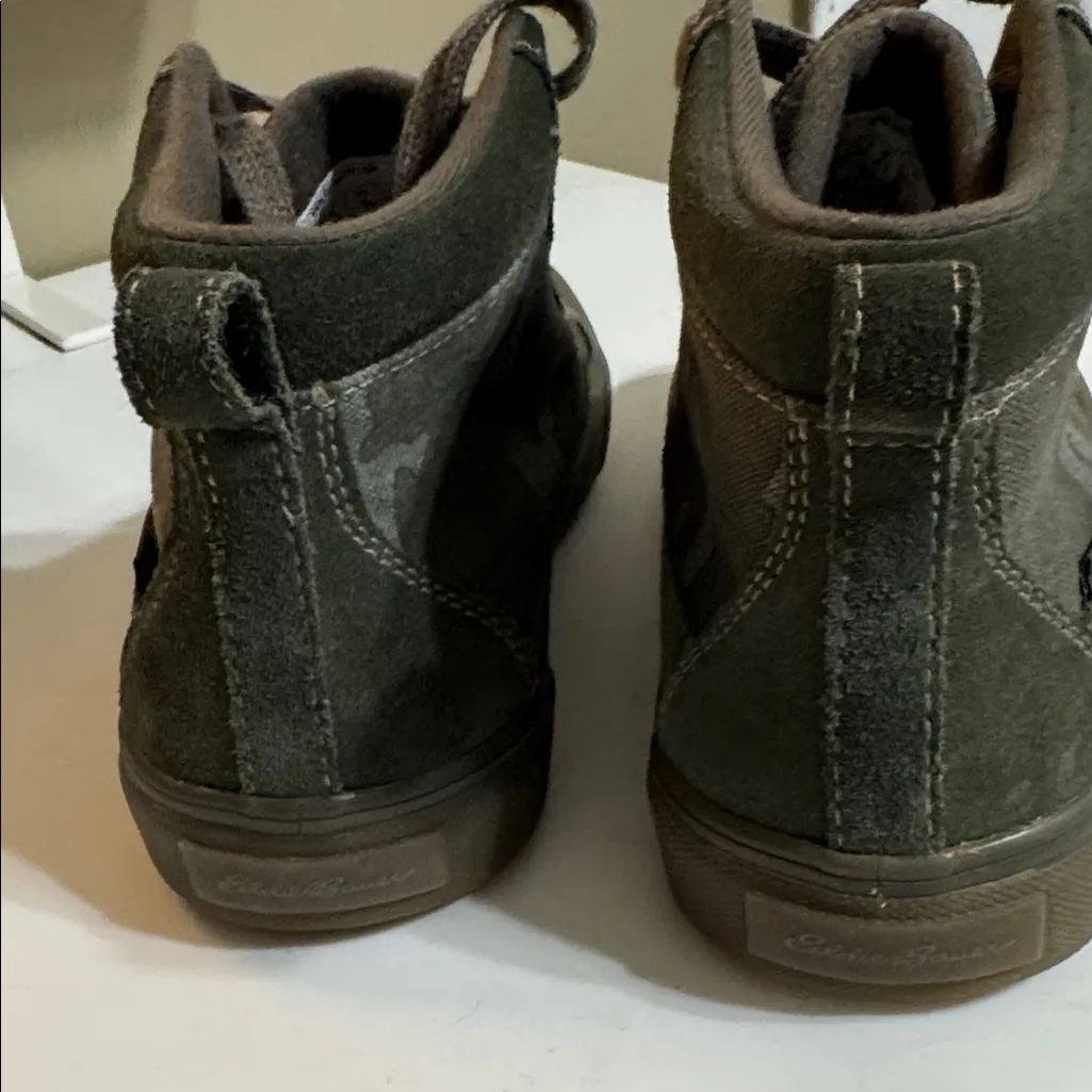 Eddie Bauer Olive High-Top Sneakers - Image 8