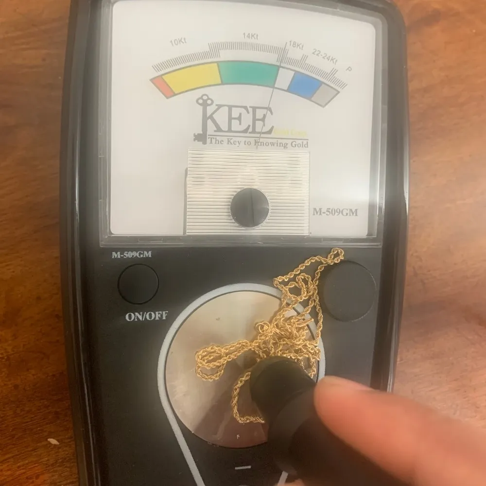 14k Gold 2mm Solid Rope Chain - Image 4