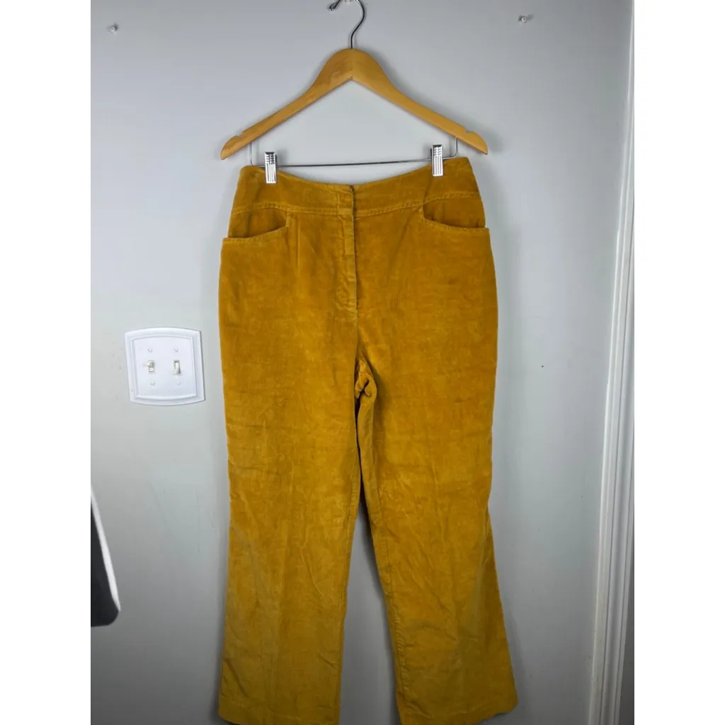 Vintage 1970s White Stag Mustard Corduroy Jacket Pants Set USA Made Retro Mod - Image 2