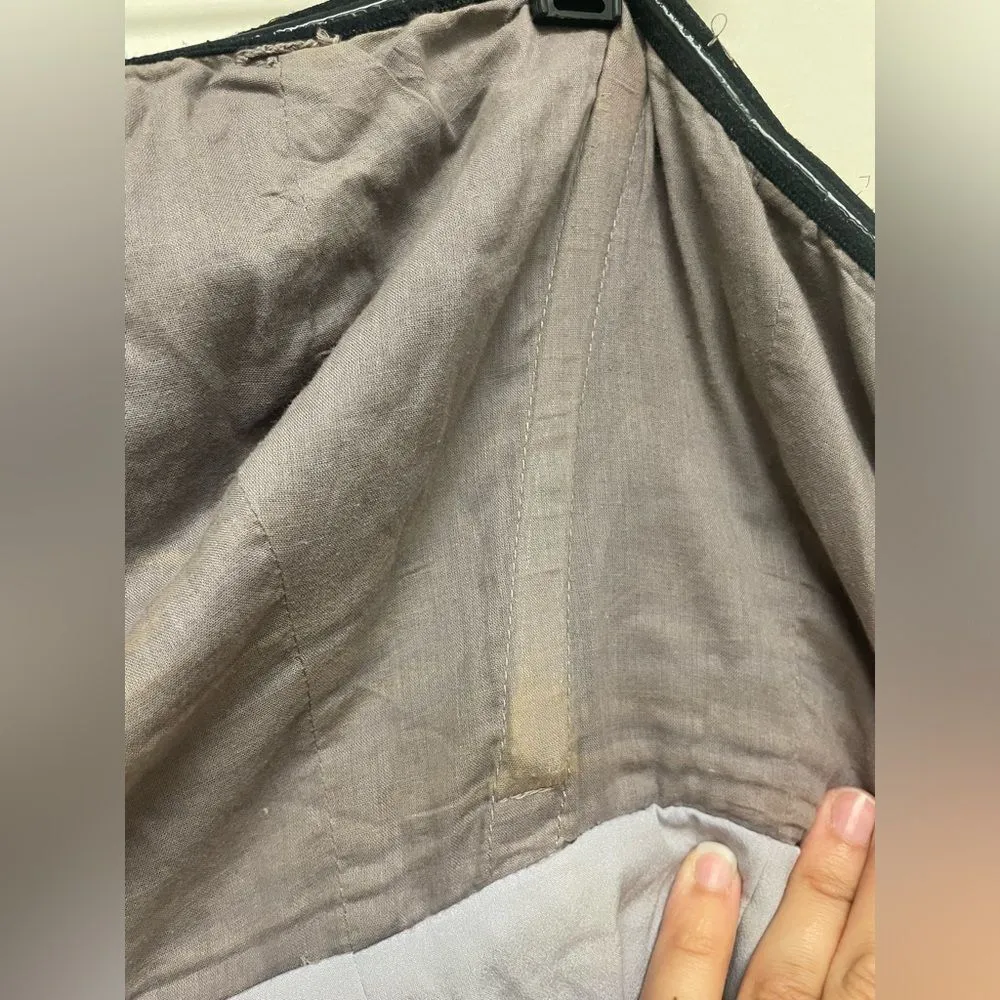 Ecoté Mermaid Purple Blue Embellished Maxi Dress Sequin Rhinestone Bodice - Image 12