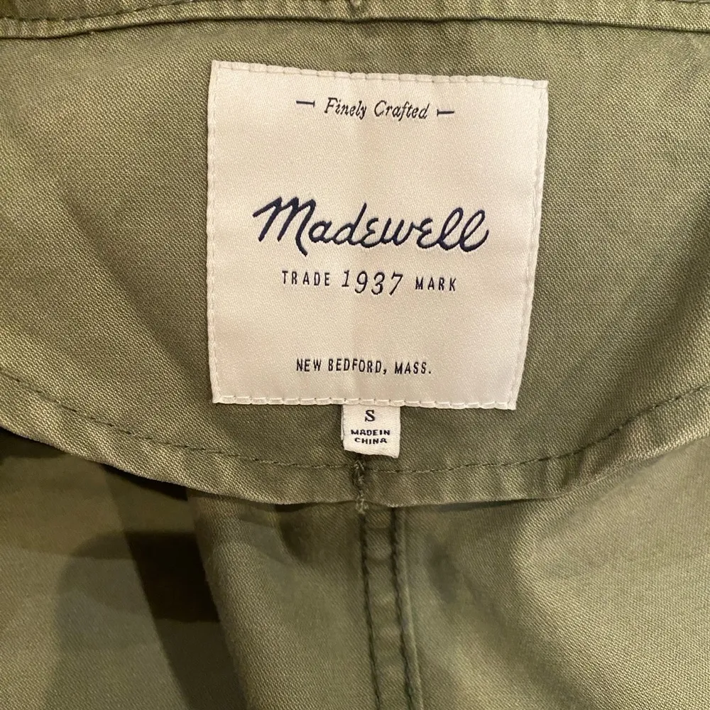 Madewell Fleet Jacket color Desert Olive size S - Image 8