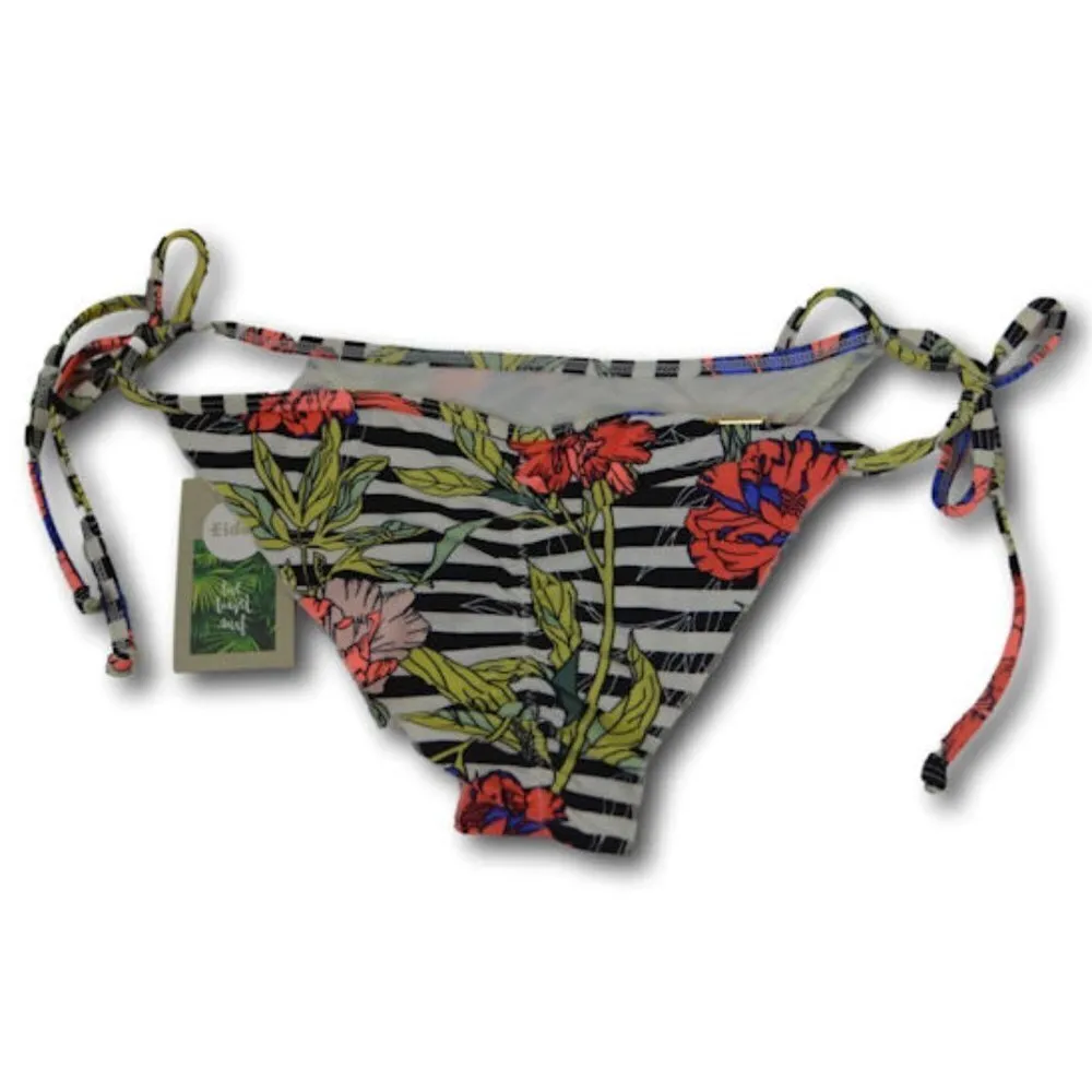 Eidon  Womens Lilou String Tie Bikini Bottom Swimsuit - Size: S- NWT - Image 2
