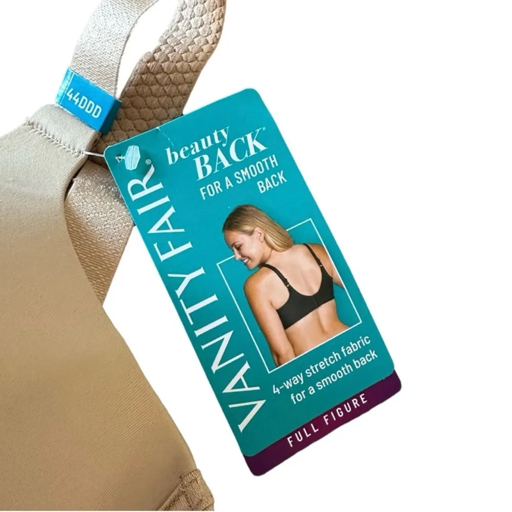 Vanity Fair New Full Figure Wirefree Bra in Neutral Size 44DDD - Image 4