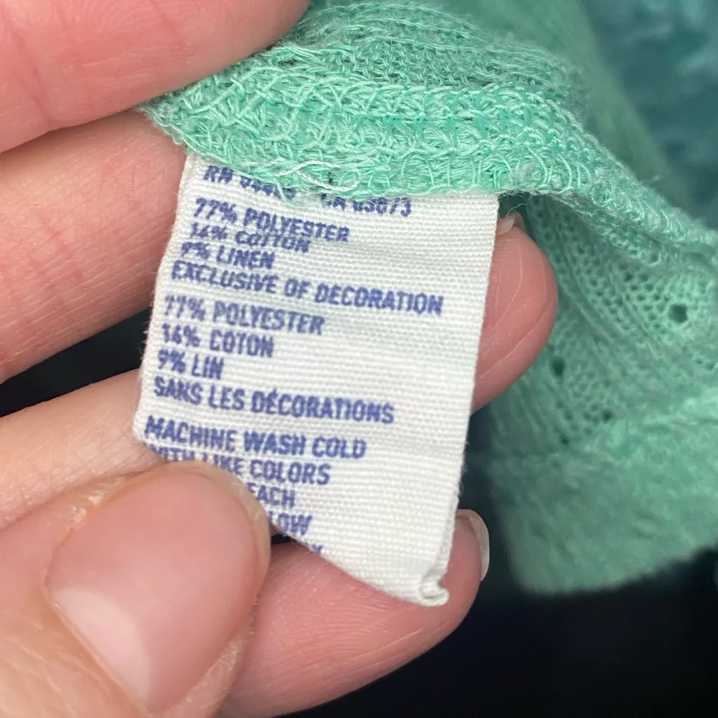 American Eagle- Diamond Lace Tank Top - Image 5