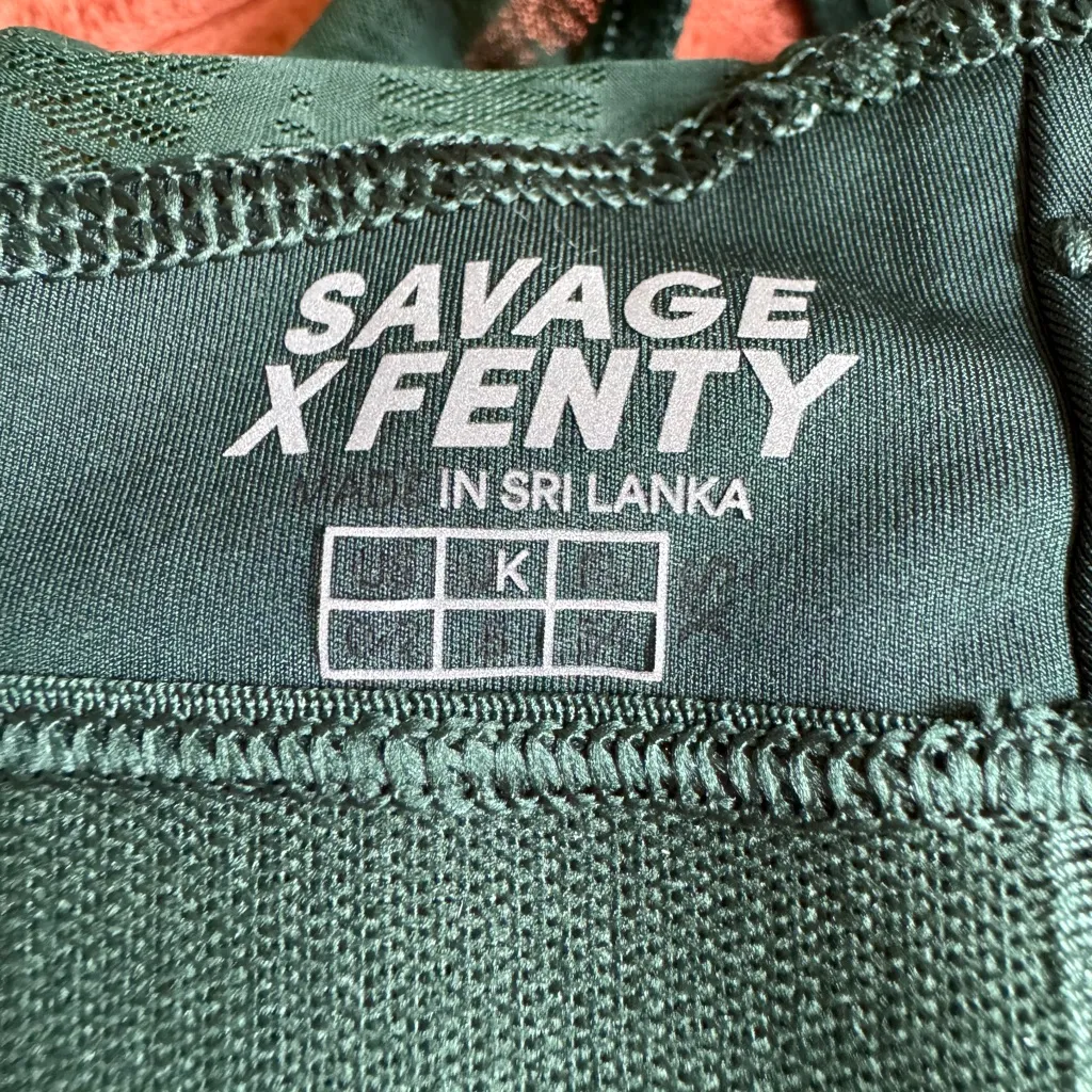 Savage X Fenty Bra Forest green size 0/2‎ - Image 3