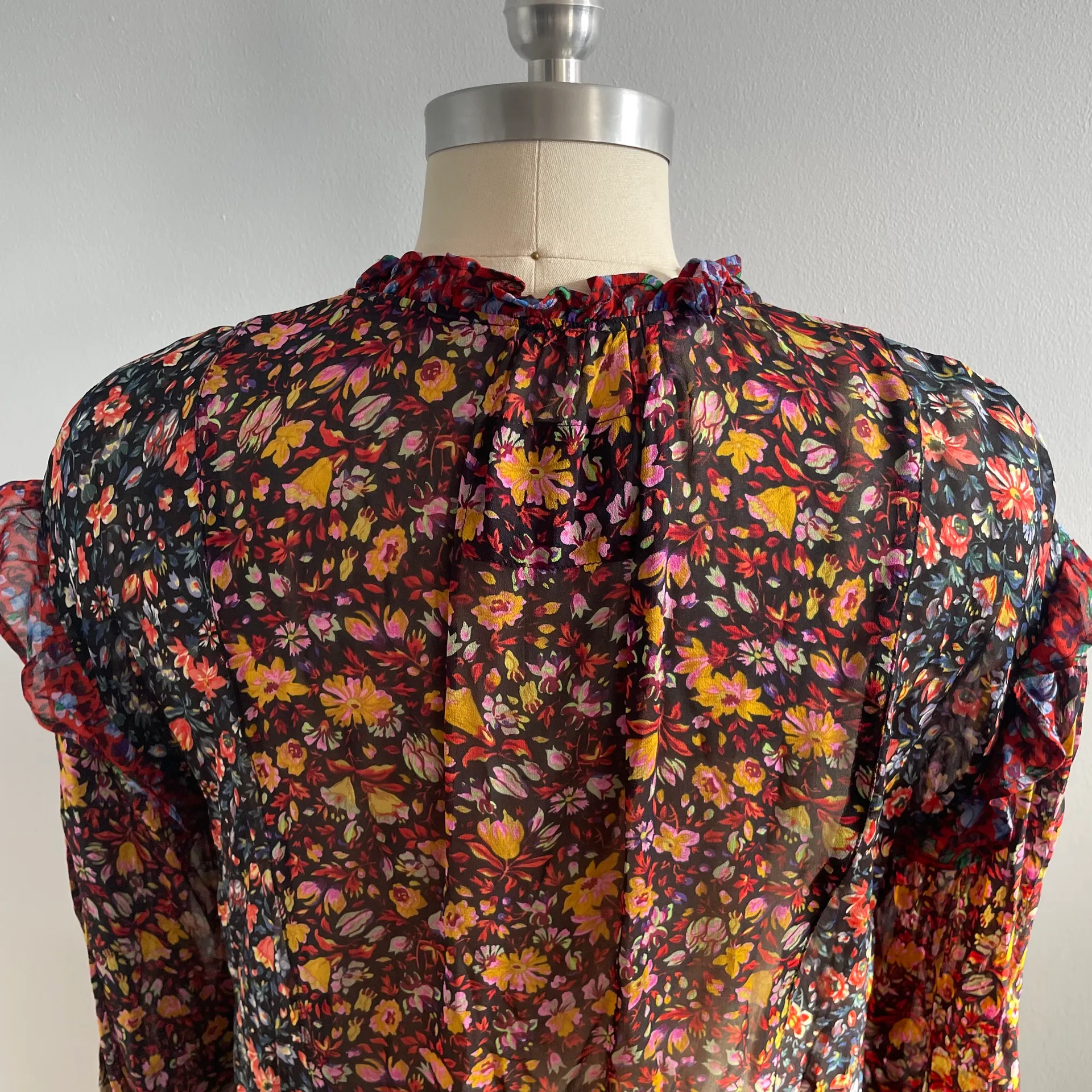 Helene Floral Tunic Dress- Size Small- NWOT - Image 11