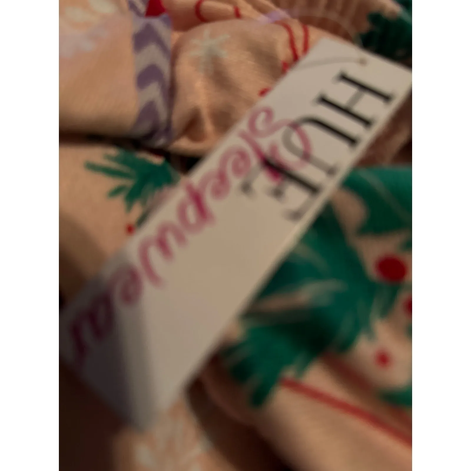 Brand New Hue Sleepwear Women's Size Small Pink Crystal Rose Sleep Pants Lounge - Image 5