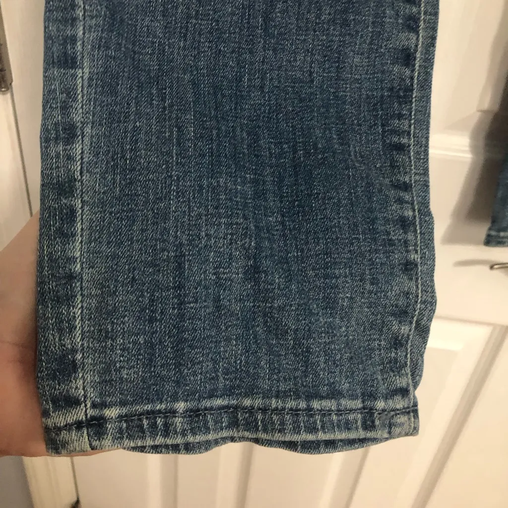 NYDJ new Skinny Legging Women's Jeans ripped knee size 10 lift tuck technology - Image 7