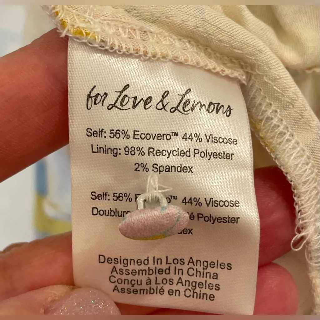 For‎ Love And Lemons Set NWT Marcia Crop Top M and Aiko Mini Skirt Size S - Image 10