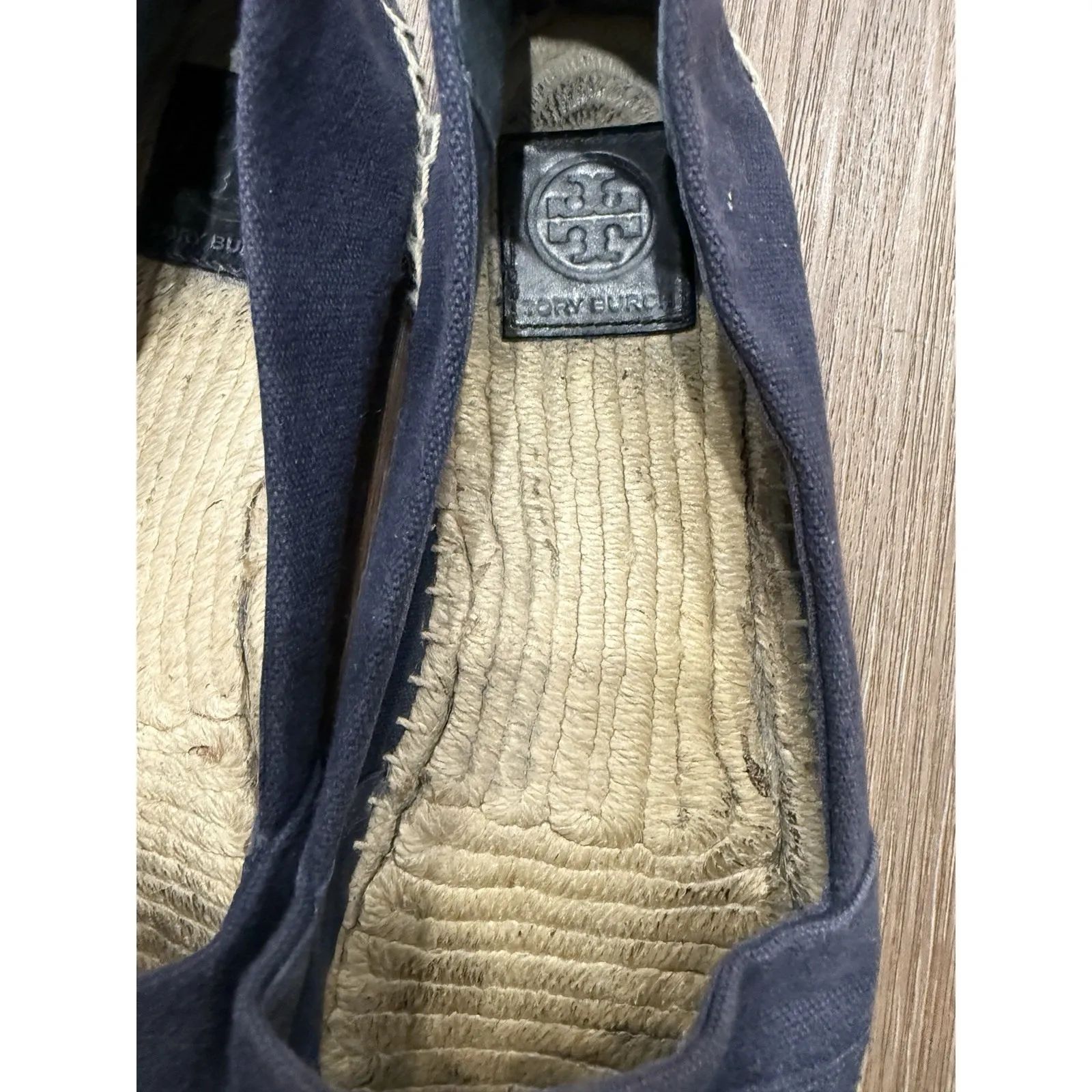 Tory‎ Burch Espadrilles Size 10 Blue - Image 3