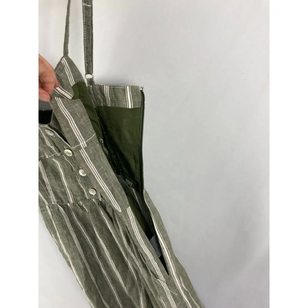 Flawed Madewell Linen Jumpsuit Size 0 - Image 3