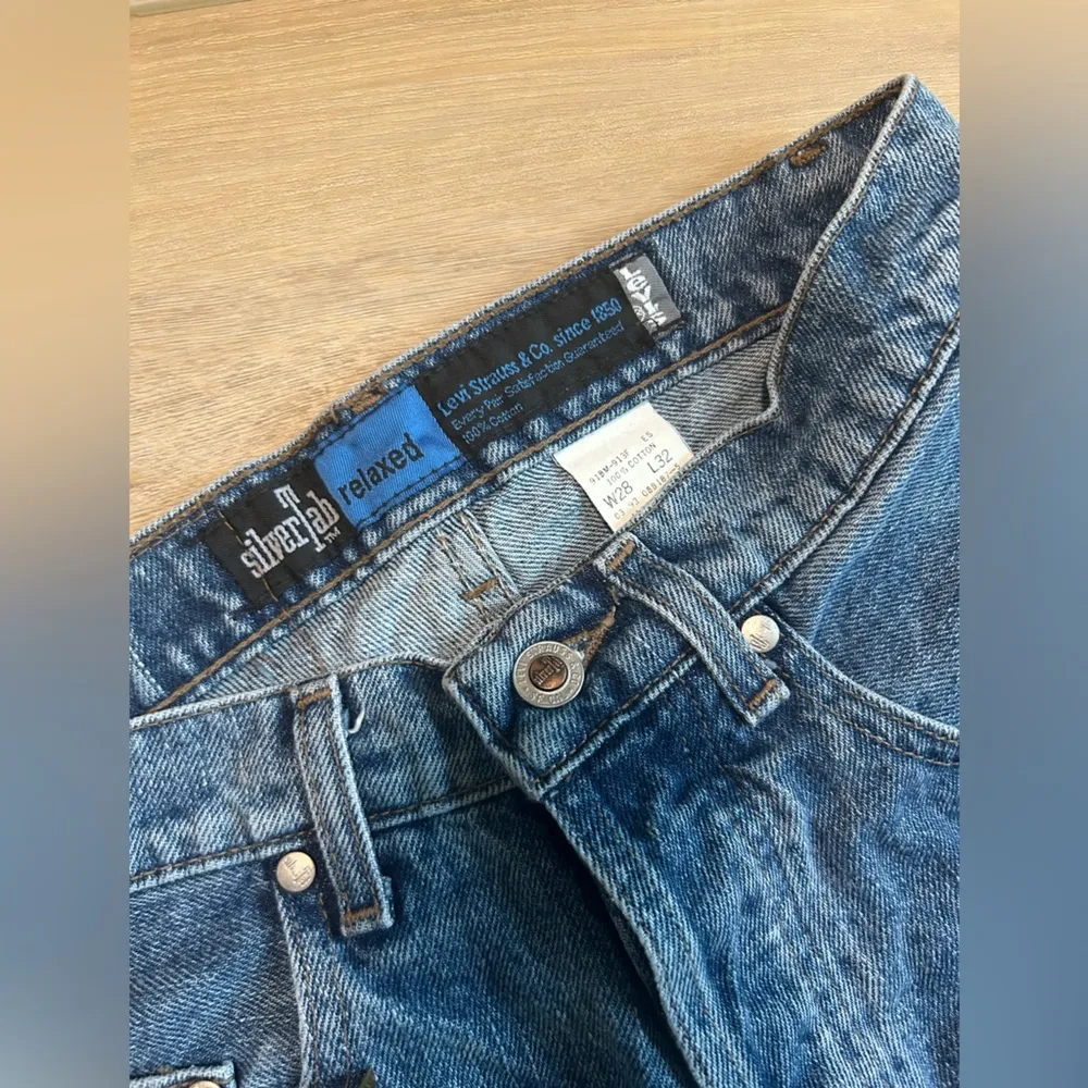 Vintage Levi's Silvertab Shorts • Made in USA • Cutoffs - Image 3