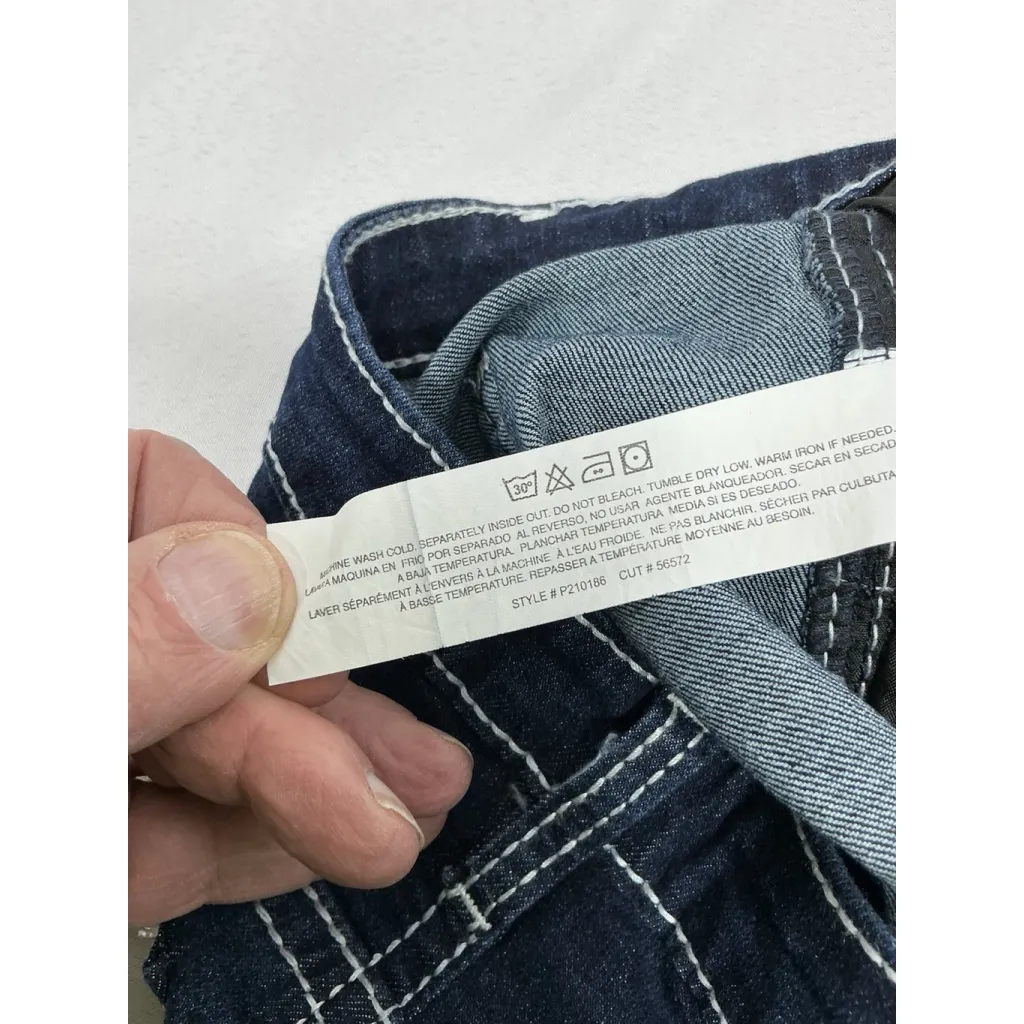 Womans Junior Excellent Condition YMI Premium Stitch Blue Jeans 13/31 0091/Z-2 - Image 5