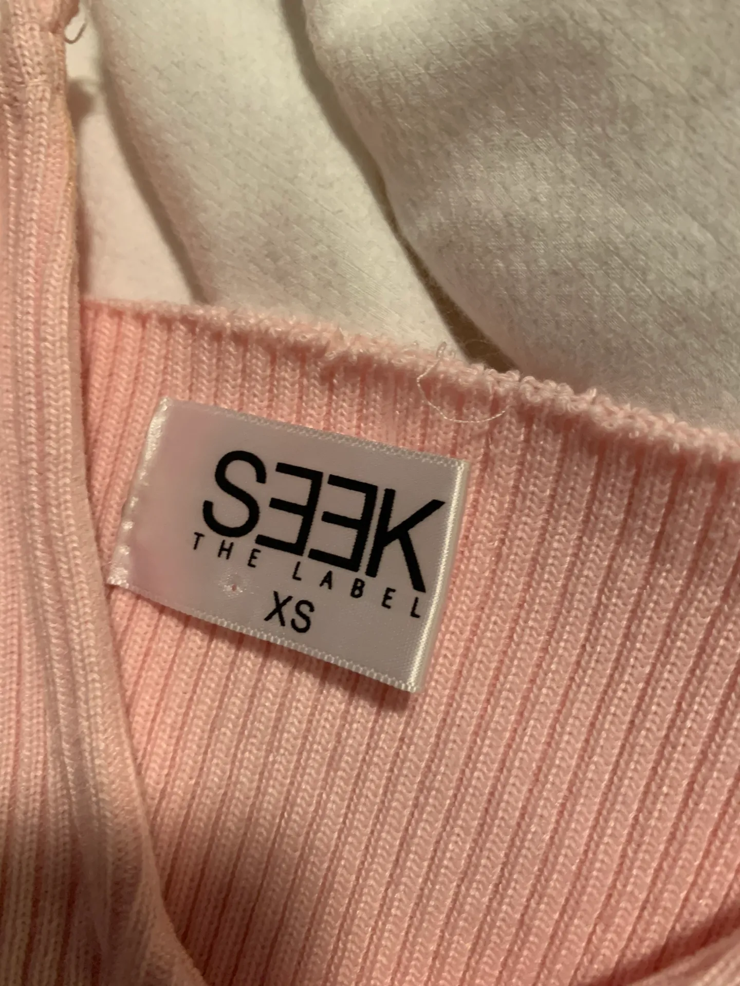 SEEK the Label Baby Pink Crop Top - Image 3