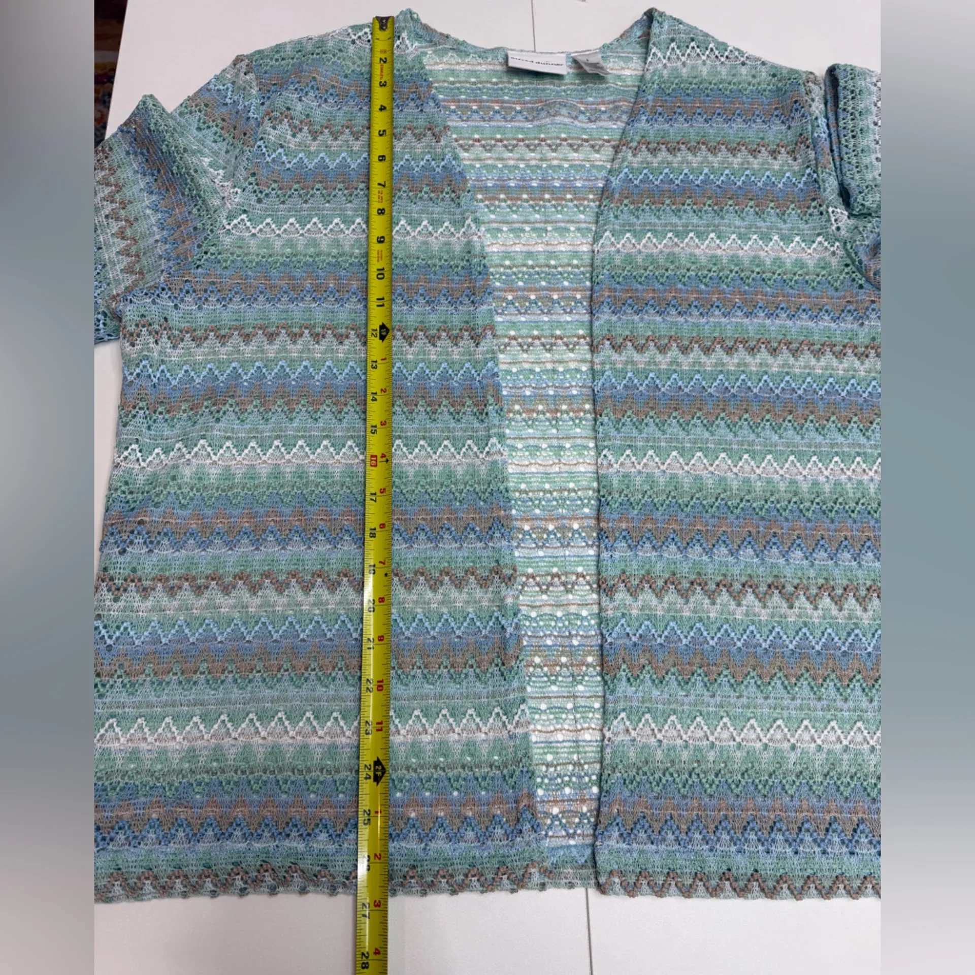 Alfred Dunner Summer Cardigan size L - Image 6