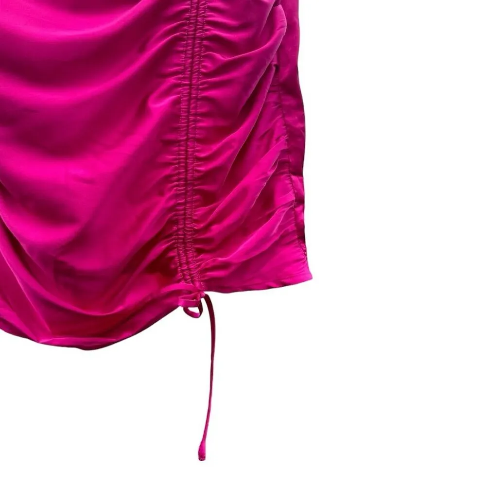 Women's Pink Mini Skirt Size Large - Image 3