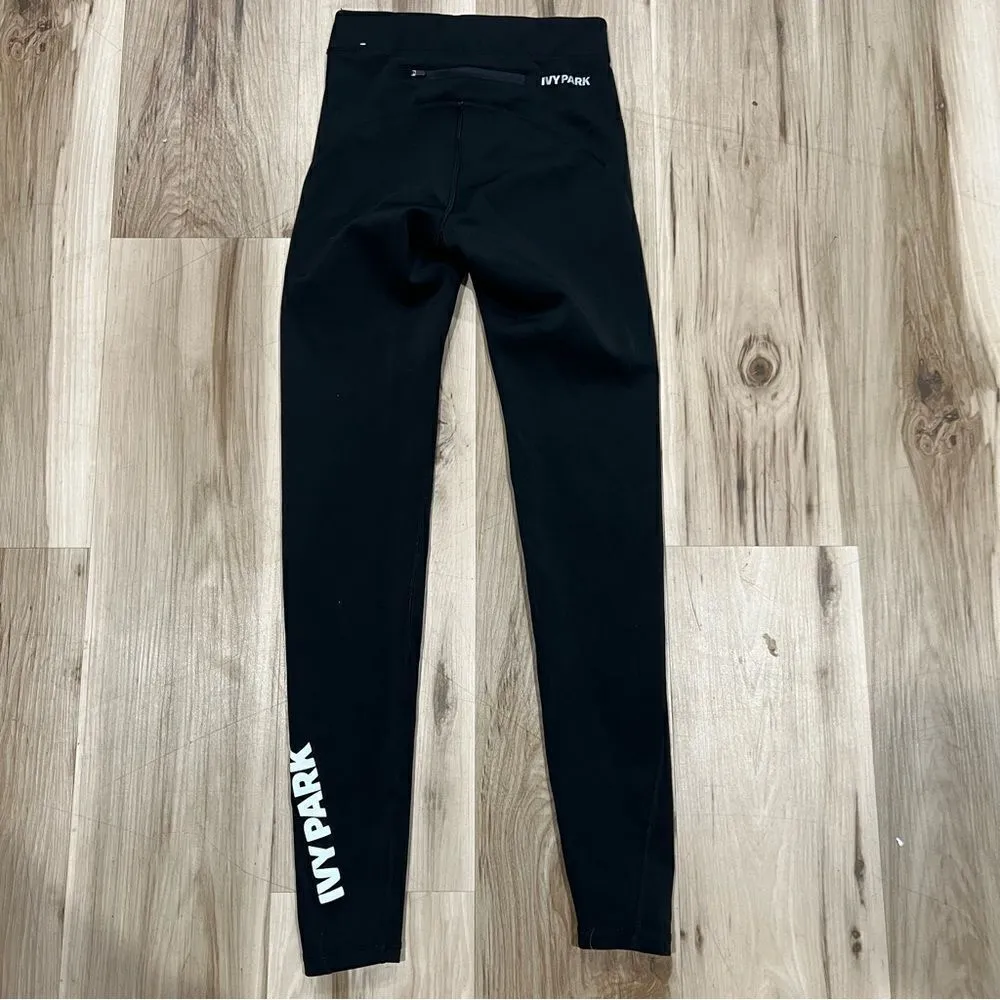 Ivy Park Black and White Logo Leggings Women’s XS - Image 3