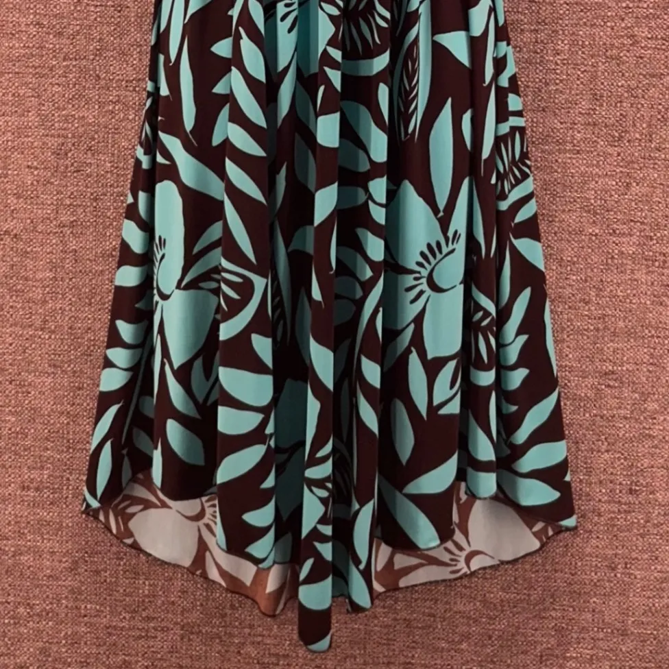 Y2k Baby Doll Dress S‎ Halter Fairy Boho Empire Waist Vintage Assymetrical Hem - Image 4