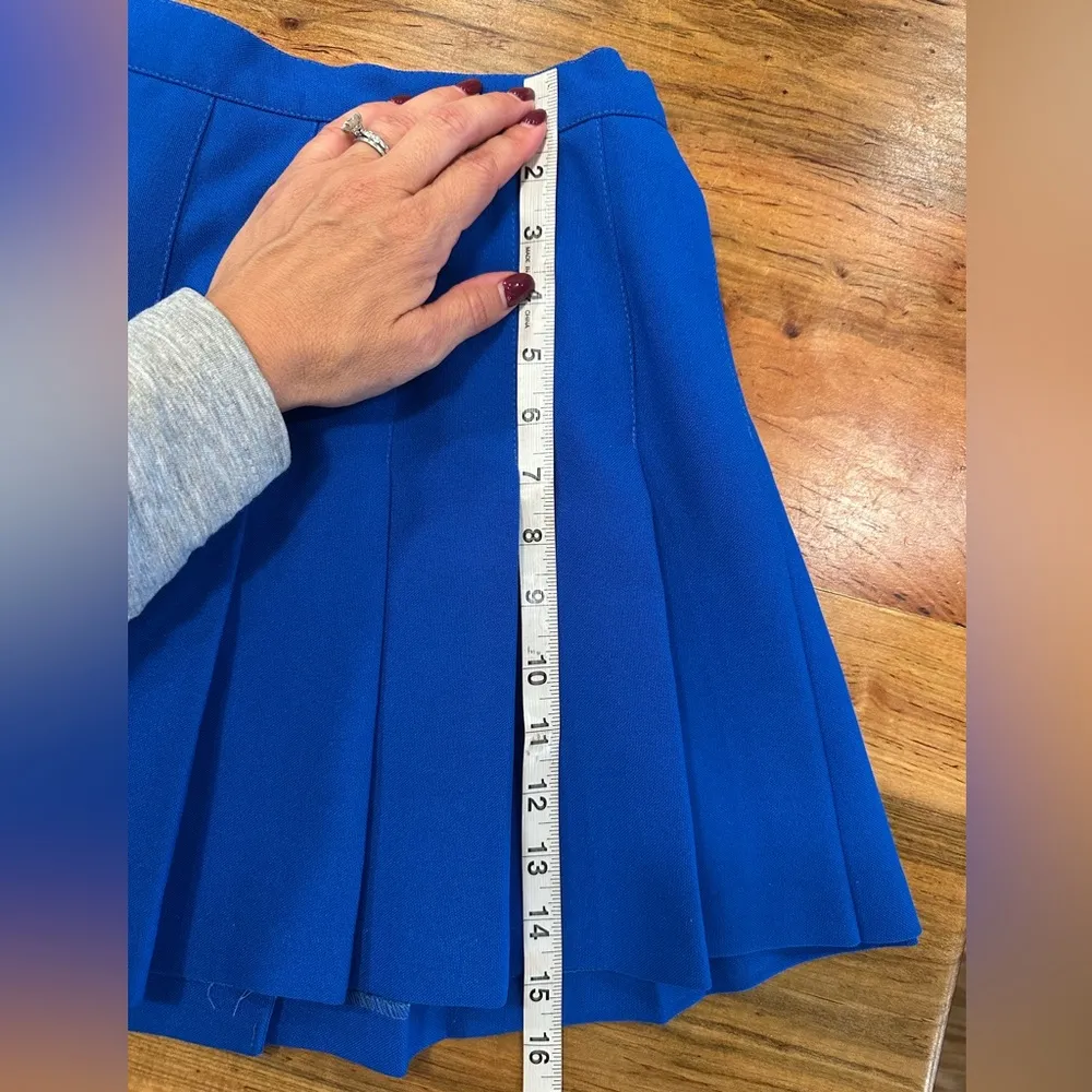 EUC VINTAGE Head Women's  TENNIS 🎾 Blue Pleated Skirt - Image 8