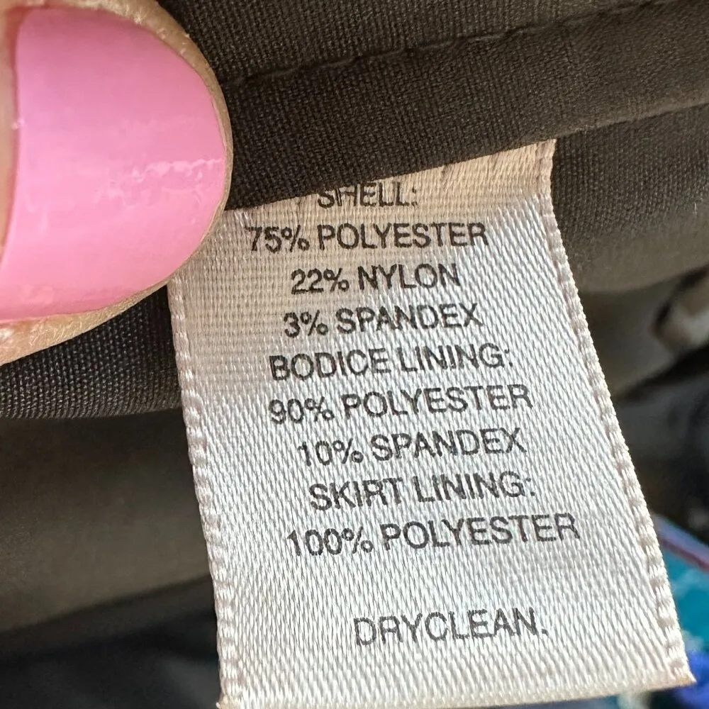 WHBM Womens Strapless LBD Party Wedding Date Bubble Hem Mini Dress in Black 8 - Image 7