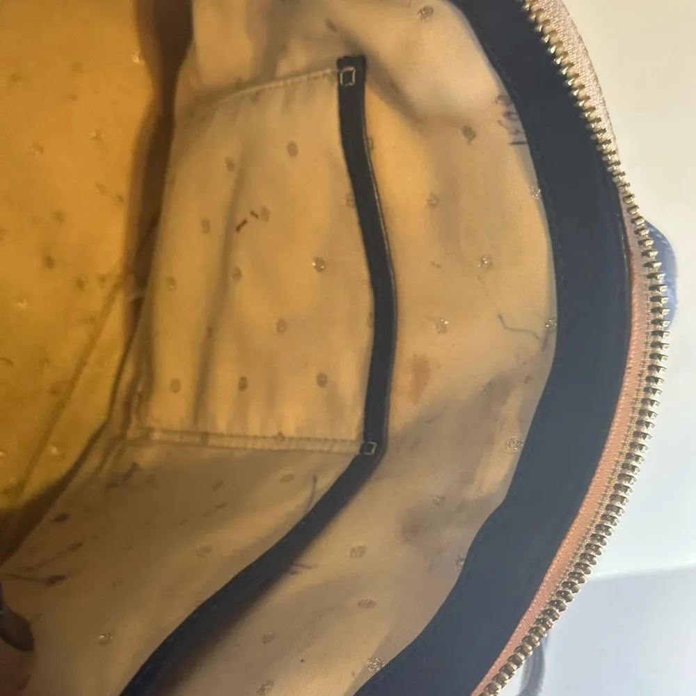 Kate Spade  Red and Navy Striped Women's Bag - Image 9