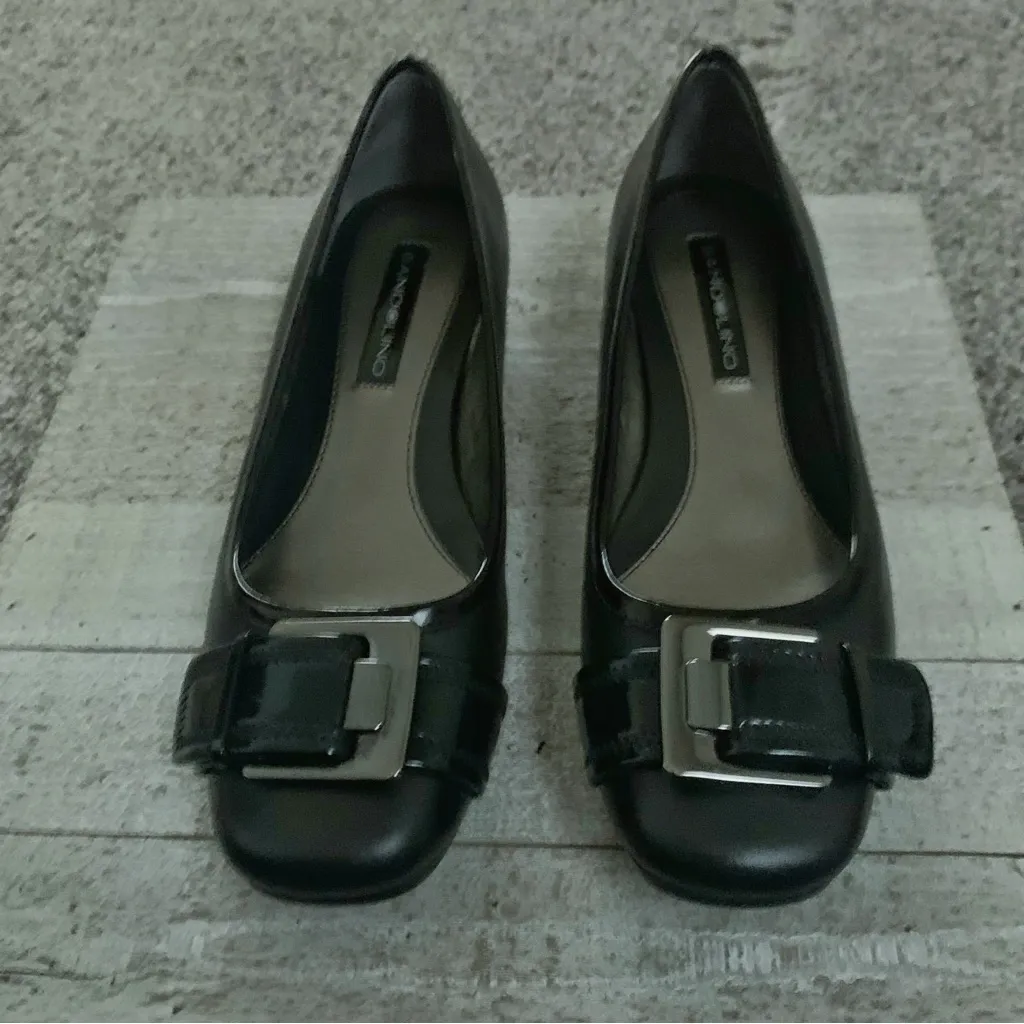 BANDOLINO BD HOLDEN BLACK FLATS WITH BUCKLE SZ 6 BRAND NEW W/BOX - Image 4