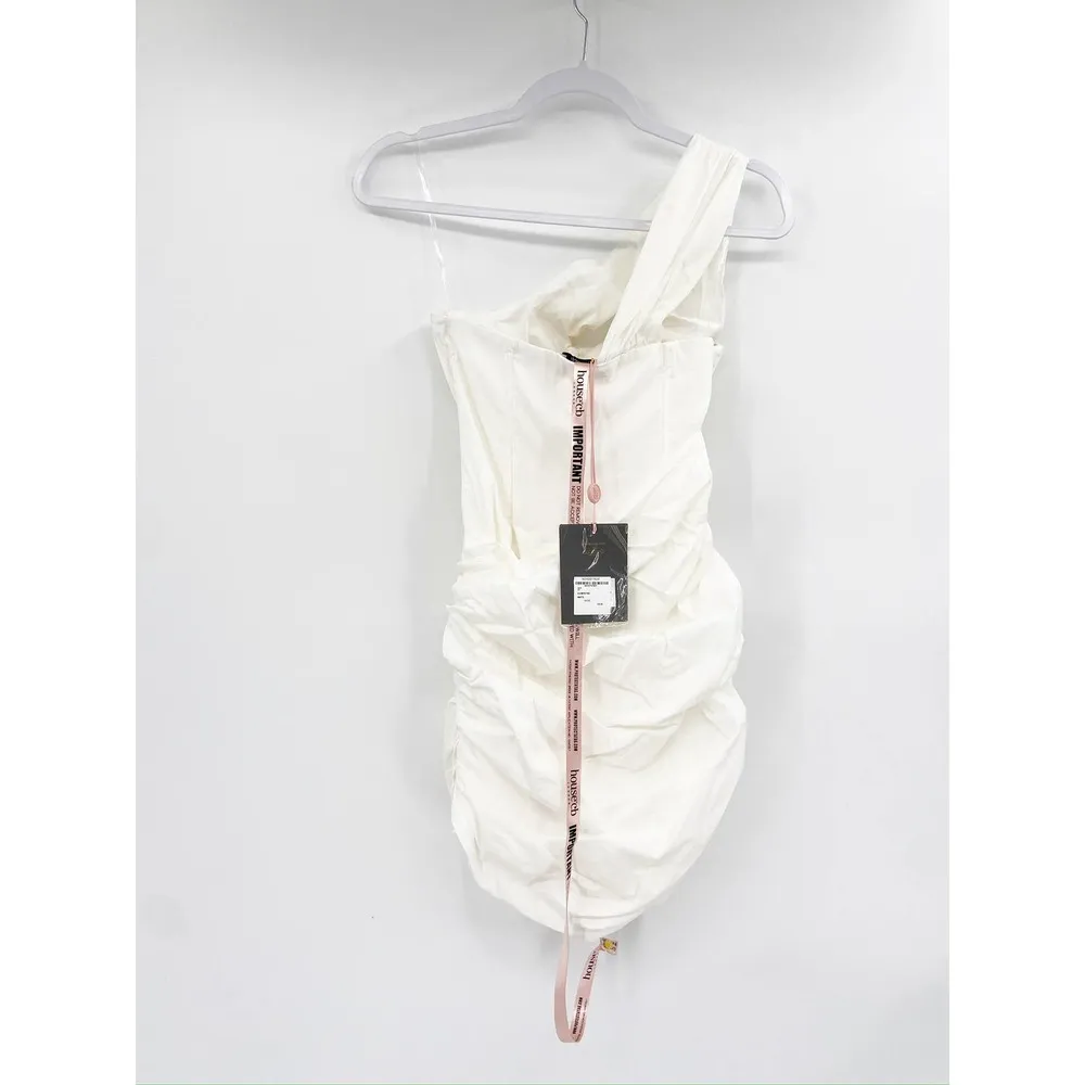 House of CB Clementine White Cutout Ruched Corset Mini Dress Size XS NWT - Image 7