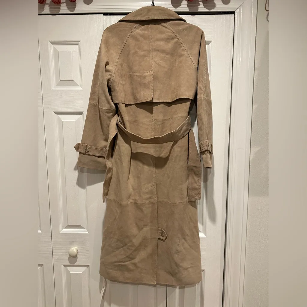 Reformation Veda Ashland Leather Trench - Image 5