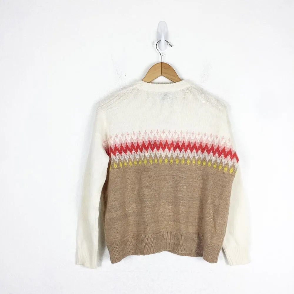 NWT J. Crew X Demylee Rosalie Pullover Sweater Size XS Wool Mohair Crewneck Red - Image 12